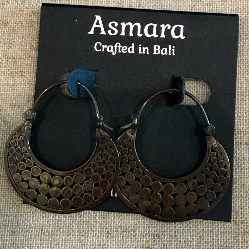 Silver Hoop Earrings